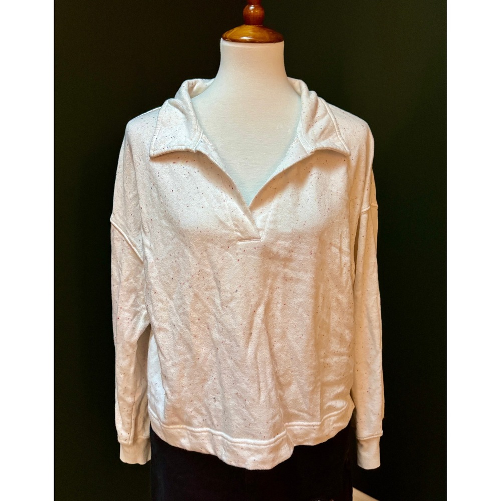 Colsie Collared‎ Pullover Sweatshirt Women's Size XL